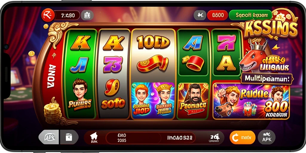 Tampilan utama 531SLOT dengan berbagai pilihan permainan.