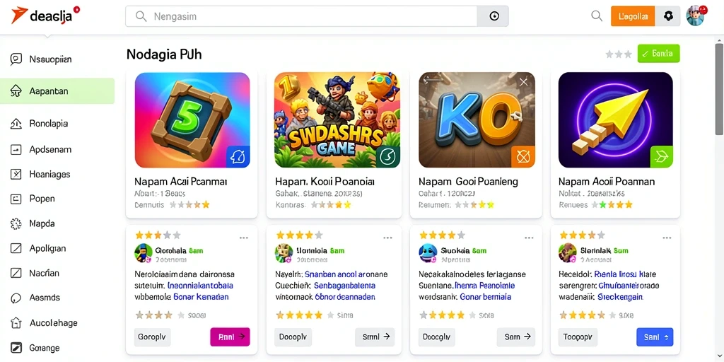 Tampilan awal yang mengesankan dan penuh warna.