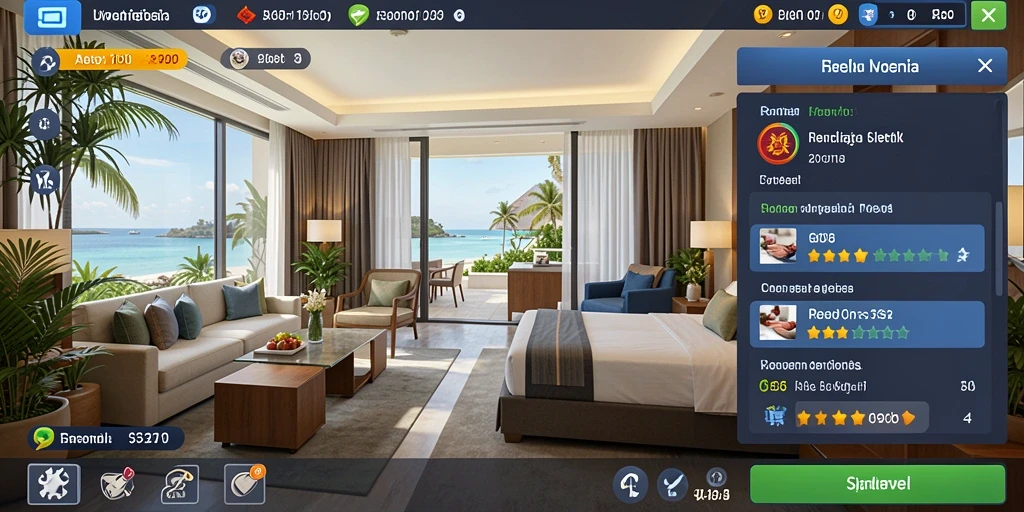 Screenshot menunjukkan grafik yang memukau dan gameplay yang seru.