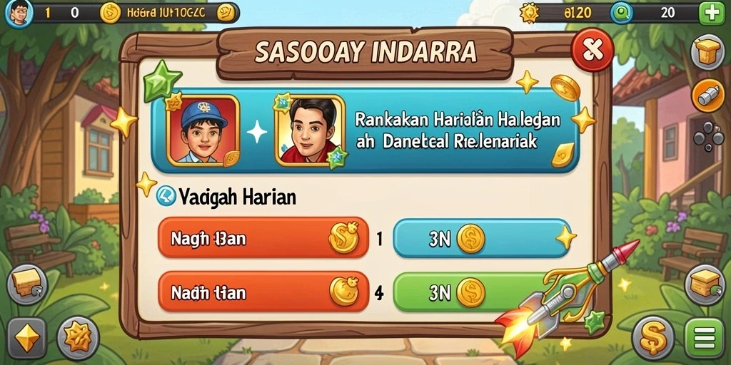 Tampilan antarmuka yang menarik dan mudah dipahami.
