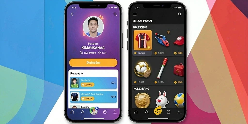 Tampilan antarmuka yang intuitif dan menarik.