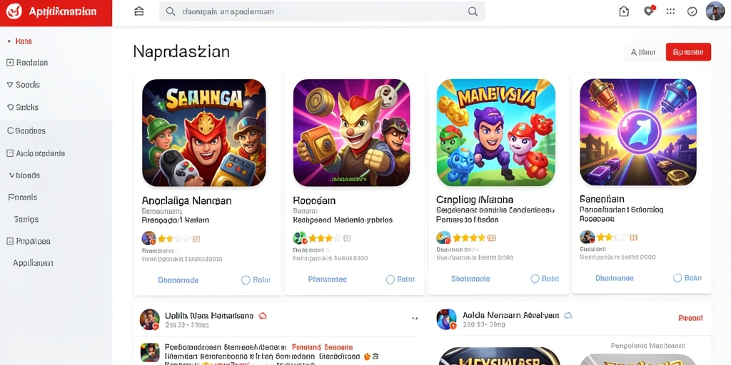 Tampilan antarmuka DEWA22 yang modern dan menarik.