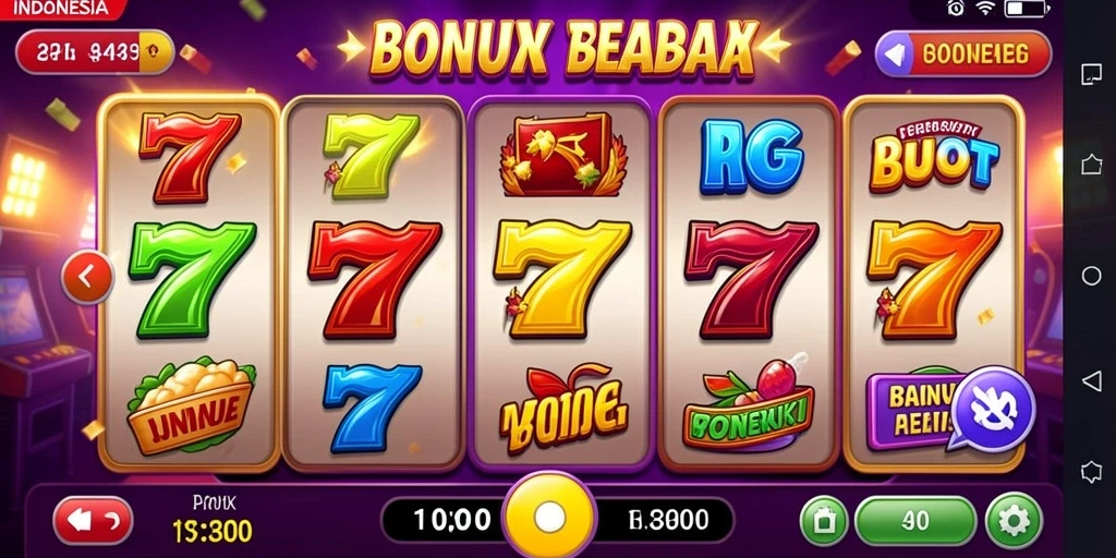 Tampilan menu utama yang intuitif dan menarik.