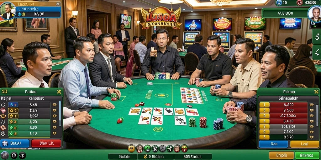 Tampilan karakter yang menarik dan unik.