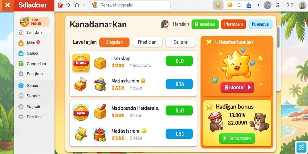 Tampilan antarmuka yang ramah pengguna dan modern.