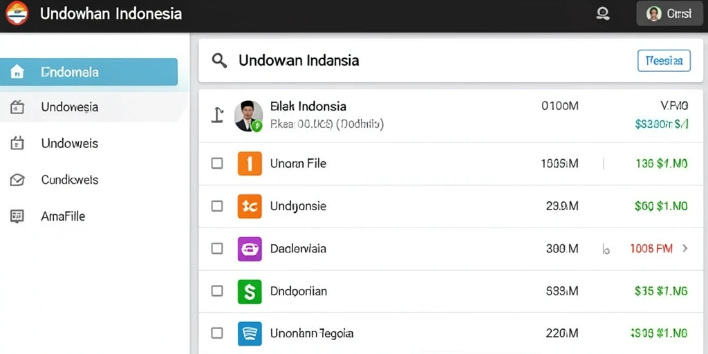 Tampilan antarmuka yang ramah pengguna.