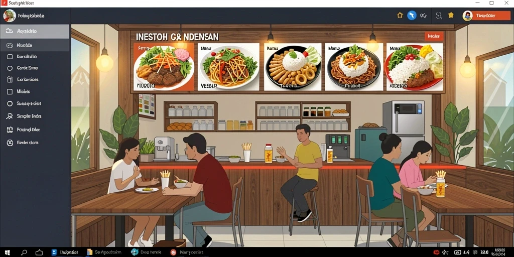 Tampilan antarmuka yang user-friendly dan menarik.