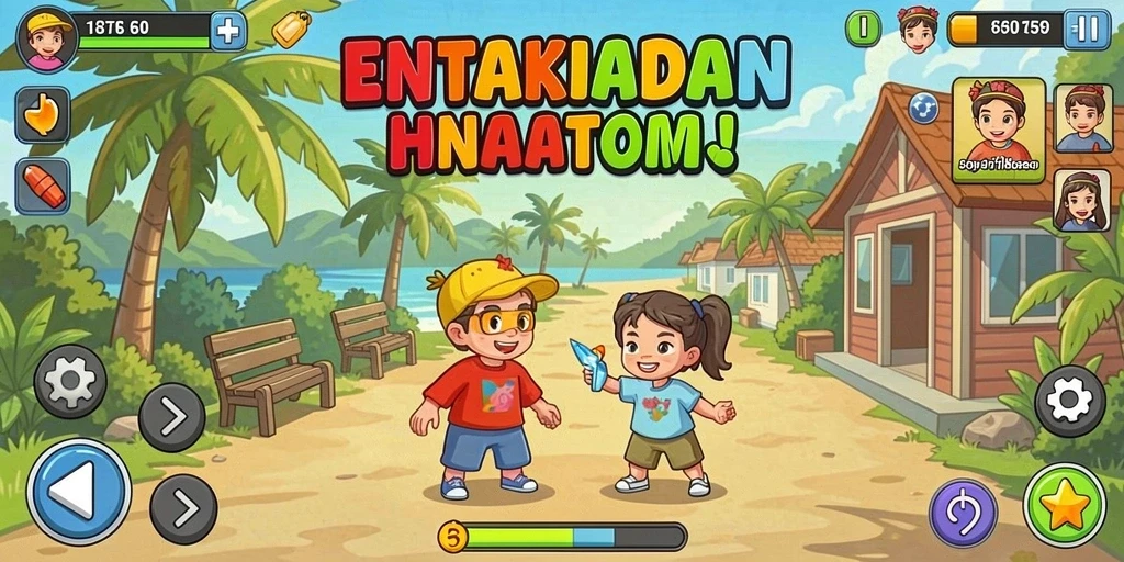 Tampilan antarmuka yang intuitif dan menarik.