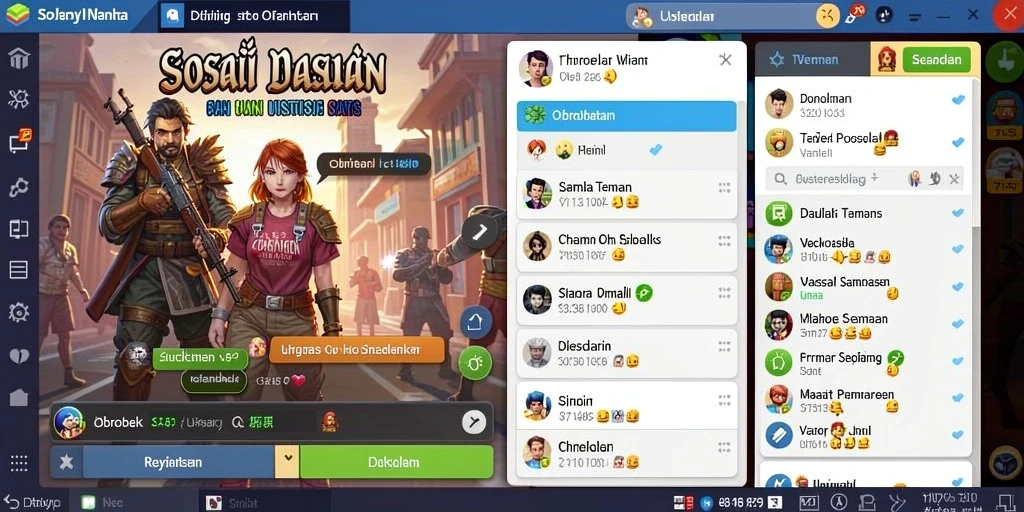 Tampilan antarmuka yang menarik dan user-friendly.