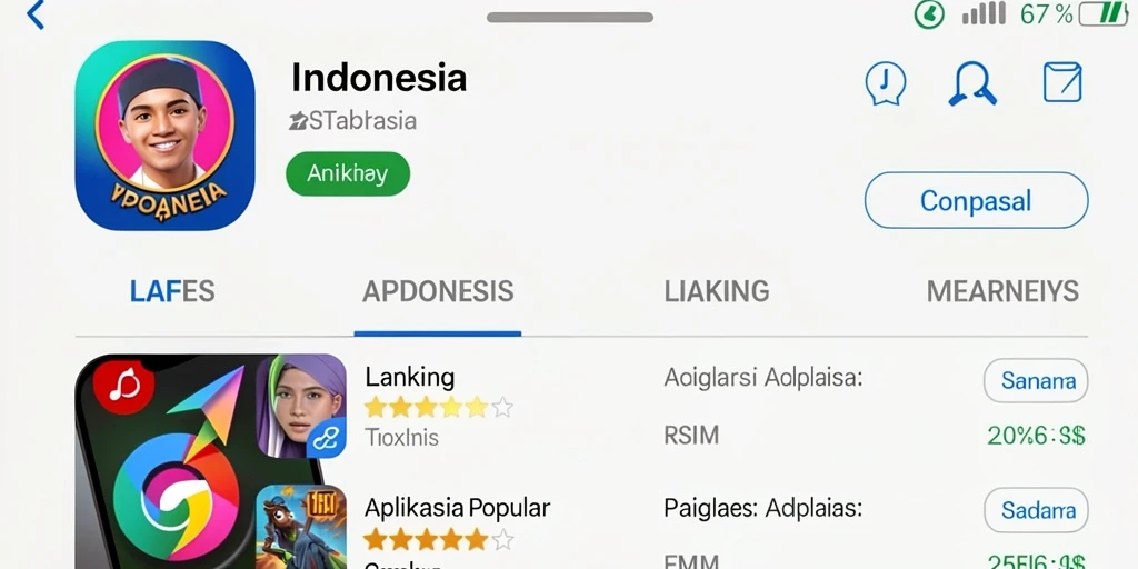 Tampilan antarmuka pengguna yang menarik dan intuitif.