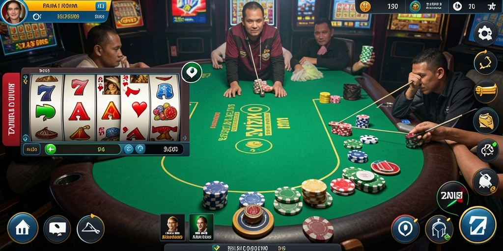 Tangkapan layar gameplay RSNGAME yang menarik dan dinamis.