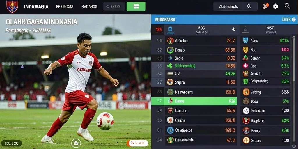 Tampilan antarmuka yang intuitif dan modern.
