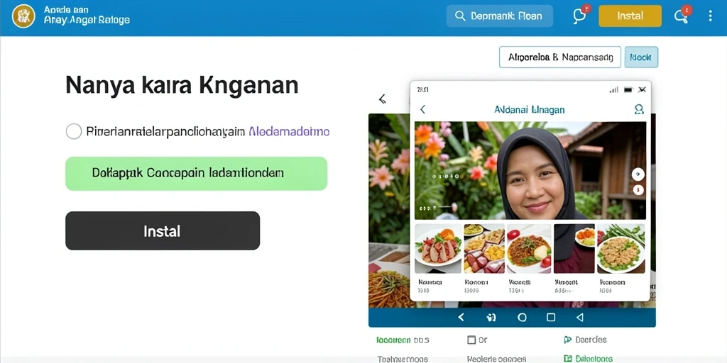 Tampilan antarmuka utama SULTANTOTO yang menawan.