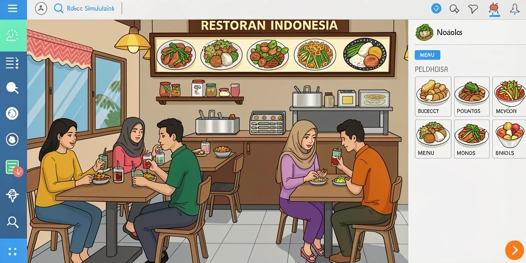 Tangkapan layar menampilkan grafis yang memukau saat bermain.