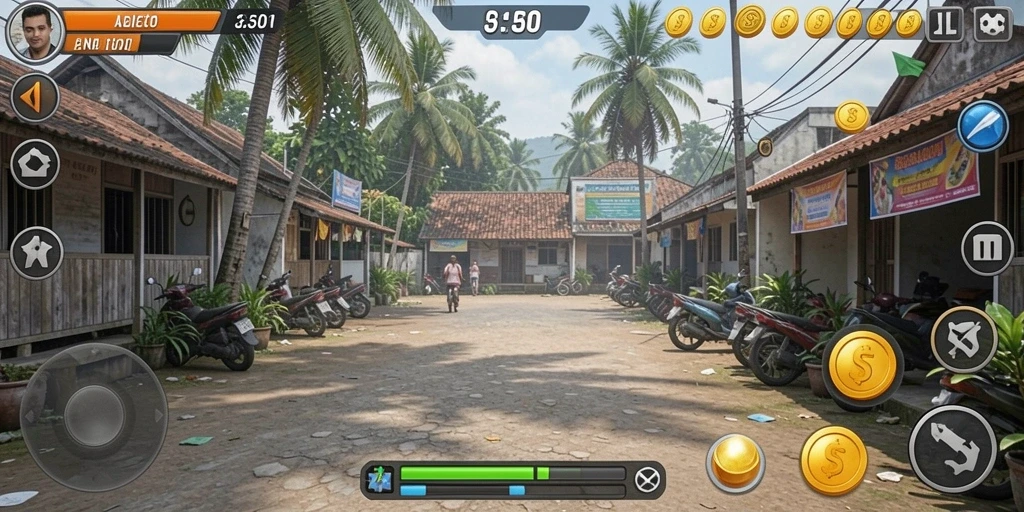Tampilan antarmuka yang menarik dan modern.