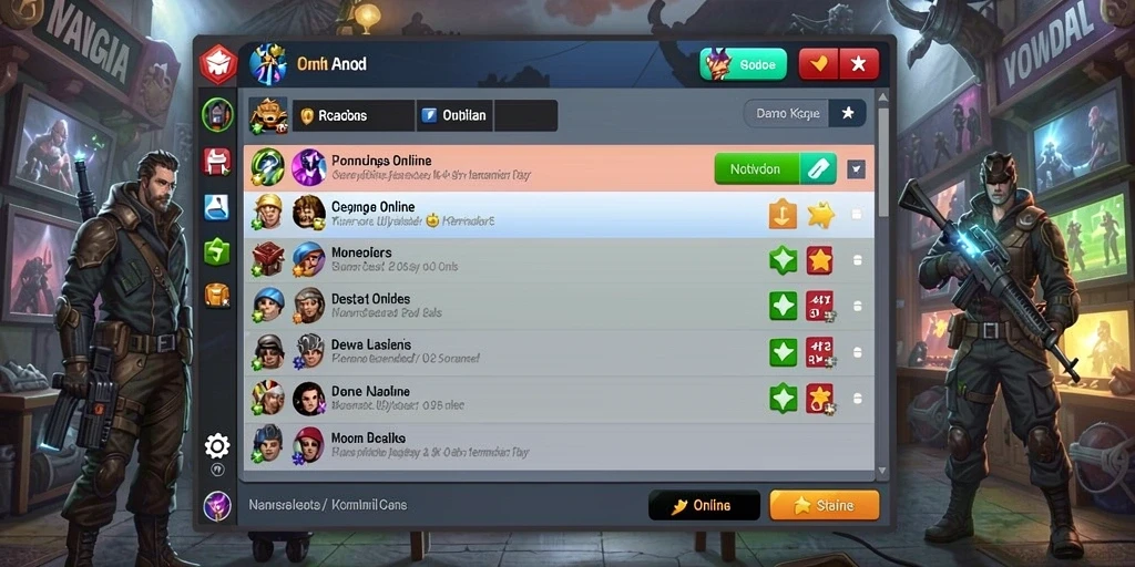 Tampilan utama aplikasi WINNING568 yang modern dan menarik.