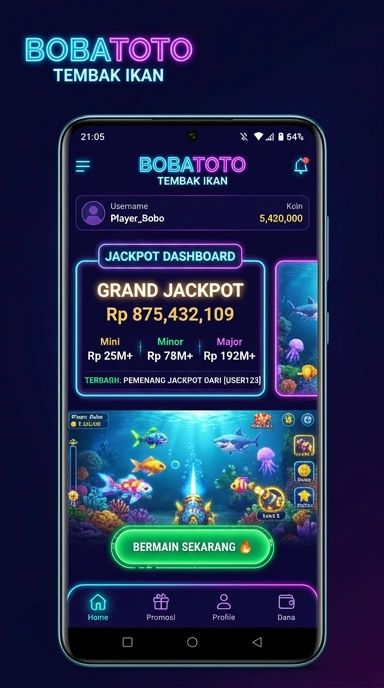 Pratinjau antarmuka bobatoto — aplikasi APK resmi Android v5.9.7